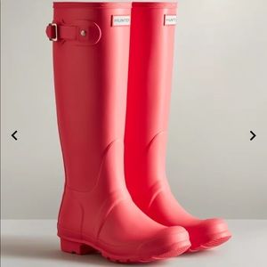Hunter women’s original tall rain boot